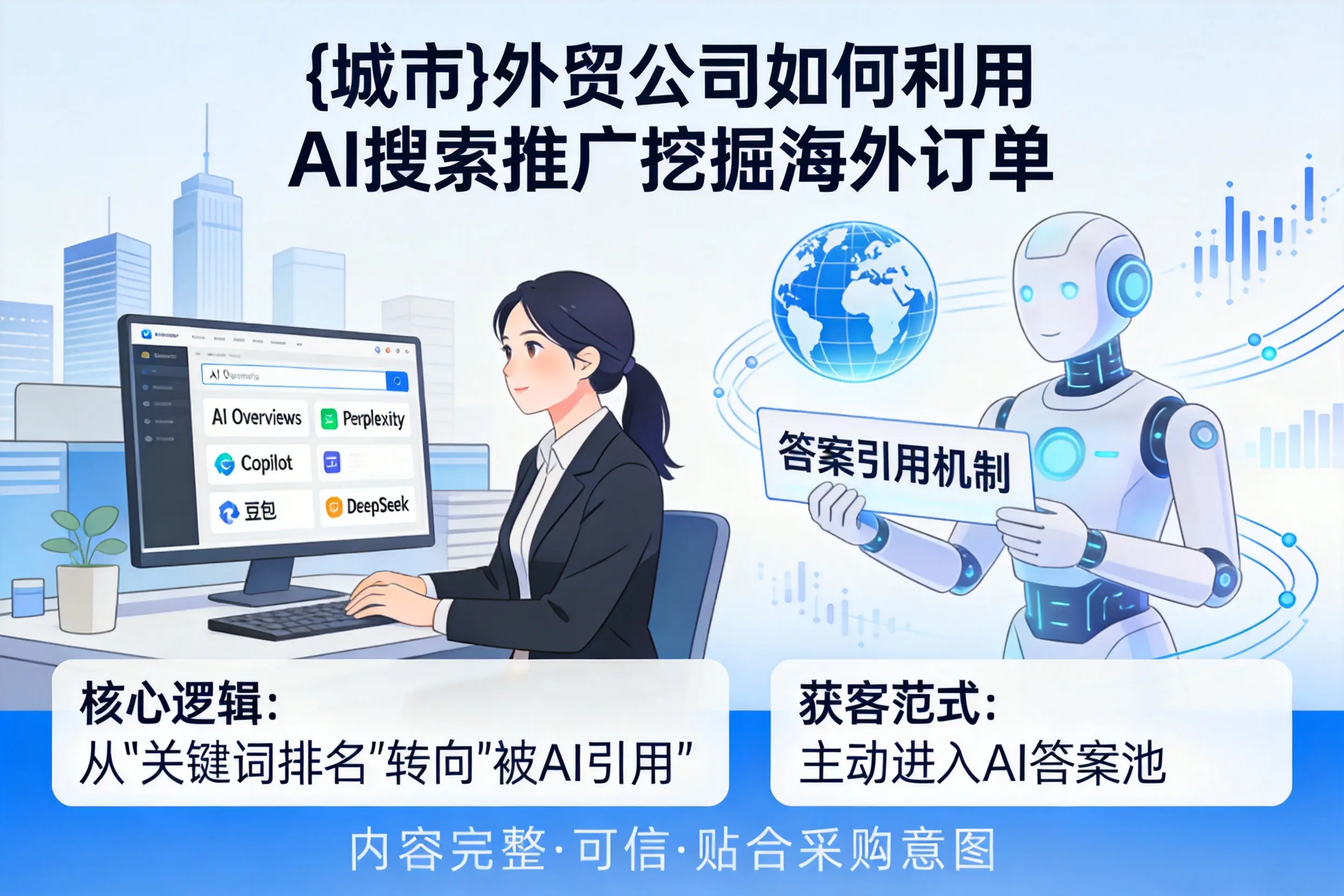 保亭外贸公司如何利用AI搜索推广挖掘海外订单