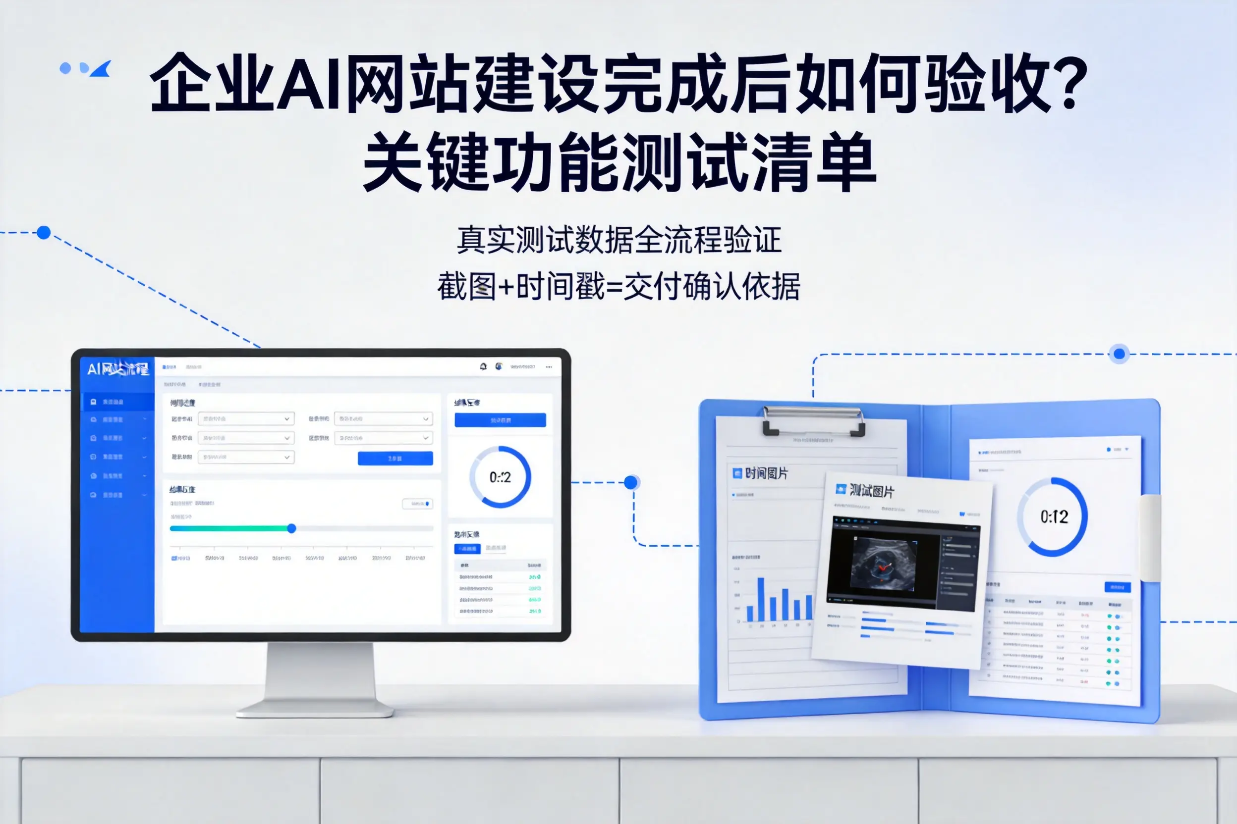 保亭企业AI网站建设完成后如何验收？关键功能测试清单